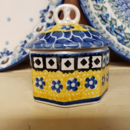 Ring ~ Trinket Box 110-0859X Sunburst pretzel