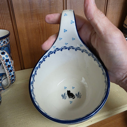 Bowl w/ Loop Handle   16 oz  845-2855X  Sitting Pretty pf0526