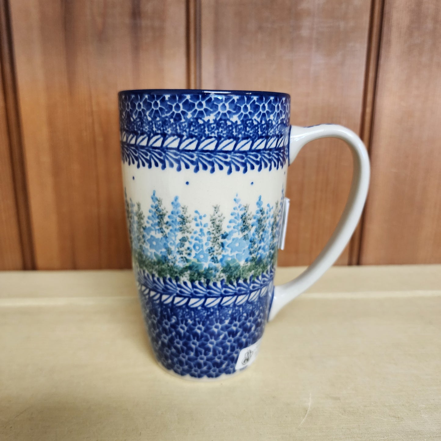 Mug 12 oz Tall Latte    C52-3279X  Virginia Bluebells pf0526
