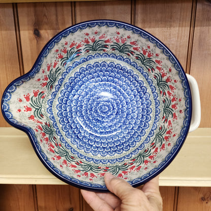 Batter Bowl ~ Large (2 qt) 1437X ~ Crimson Bells