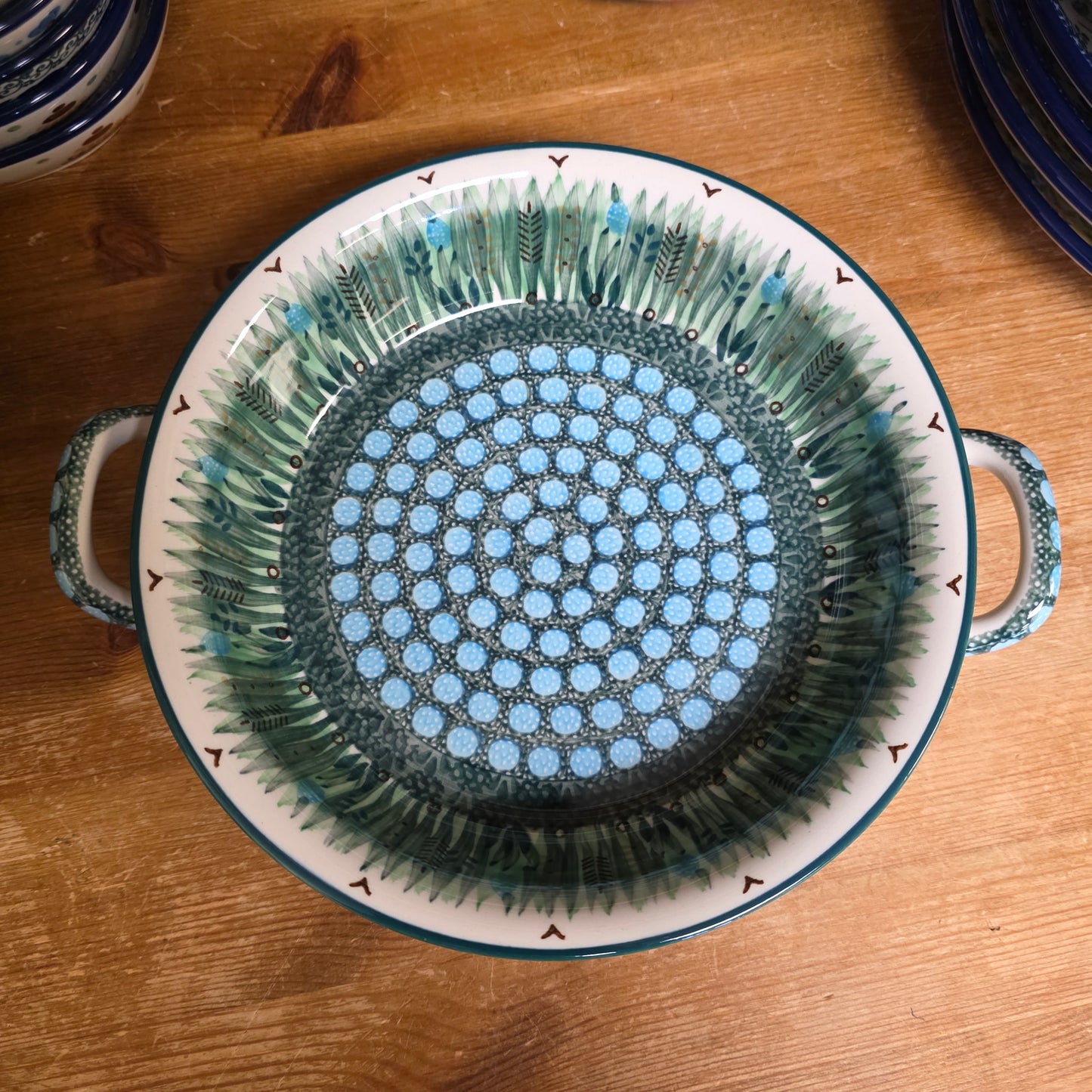 Baker   Round w/ Handles   8"   U0803 ~ U4