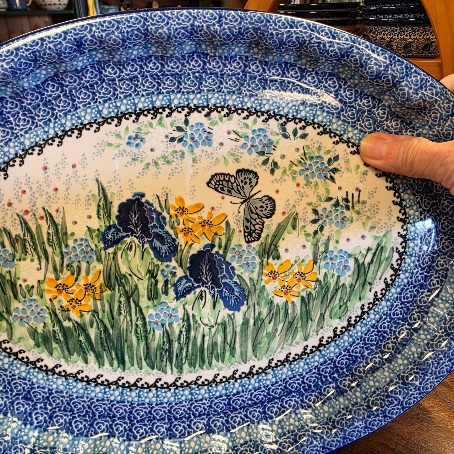 Platter   Oval   10' X 14.5"   U5132 ~ U4