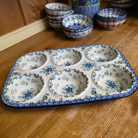 Muffin Pan   811-2272X  Parisian Posies pf0526