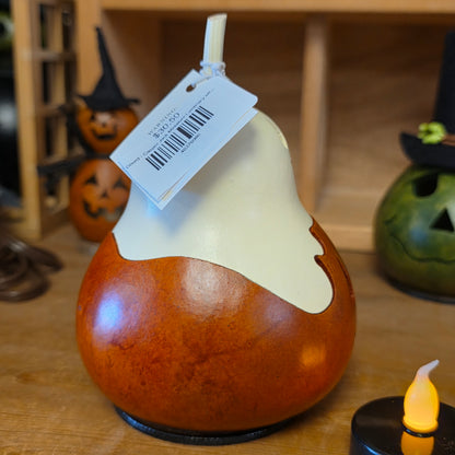 Gourd - Casper Jack Miniature Lumiinary with battery tealight