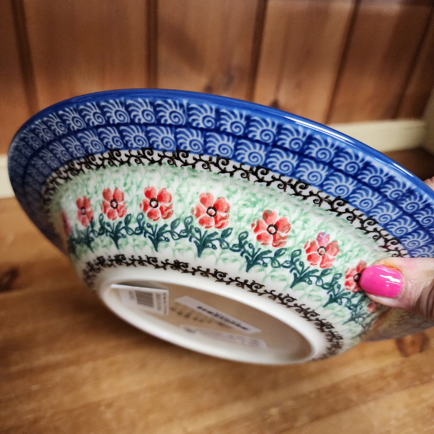 Bowl ~ Salad / Pasta ~ 9" 014-1916X Maraschino  1.4 cups