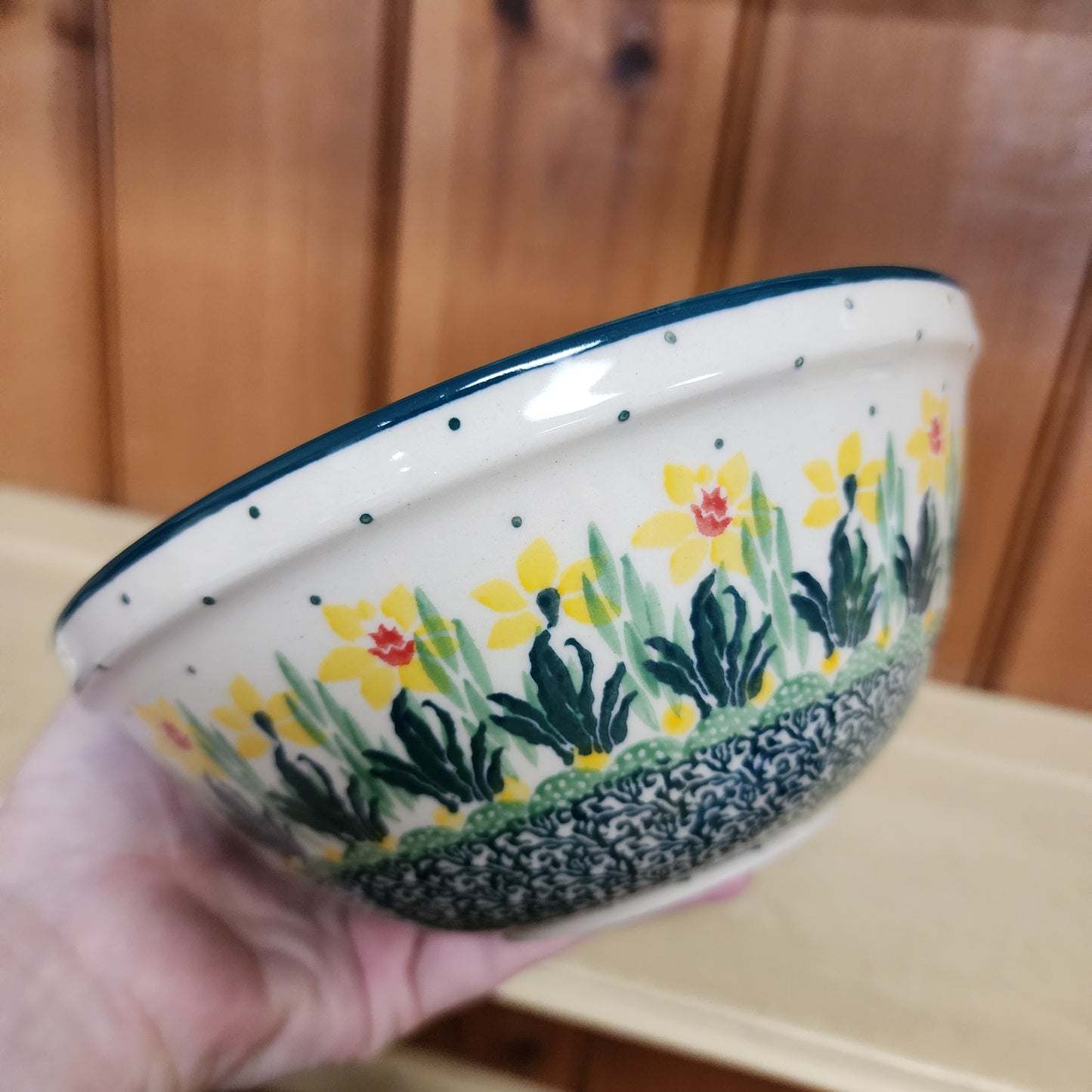 Bowl   Nesting   6.5" W 058-2777Q  Daffodil pf0526