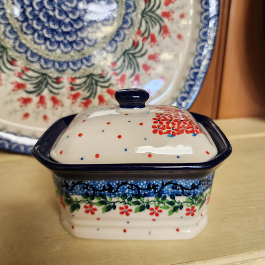 Covered Container ~ 3.25"H x 3.5"W x 4.5"L 385-2286X pf0425