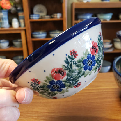 Bowl ~ Nesting Salad/Cereal ~ 5.5" W 059-1535X Garden Party   1.5 cups