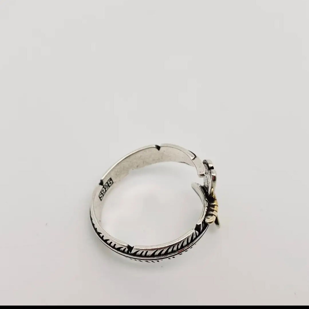 Jewelry ~ Ring Dragonfly / silver plated