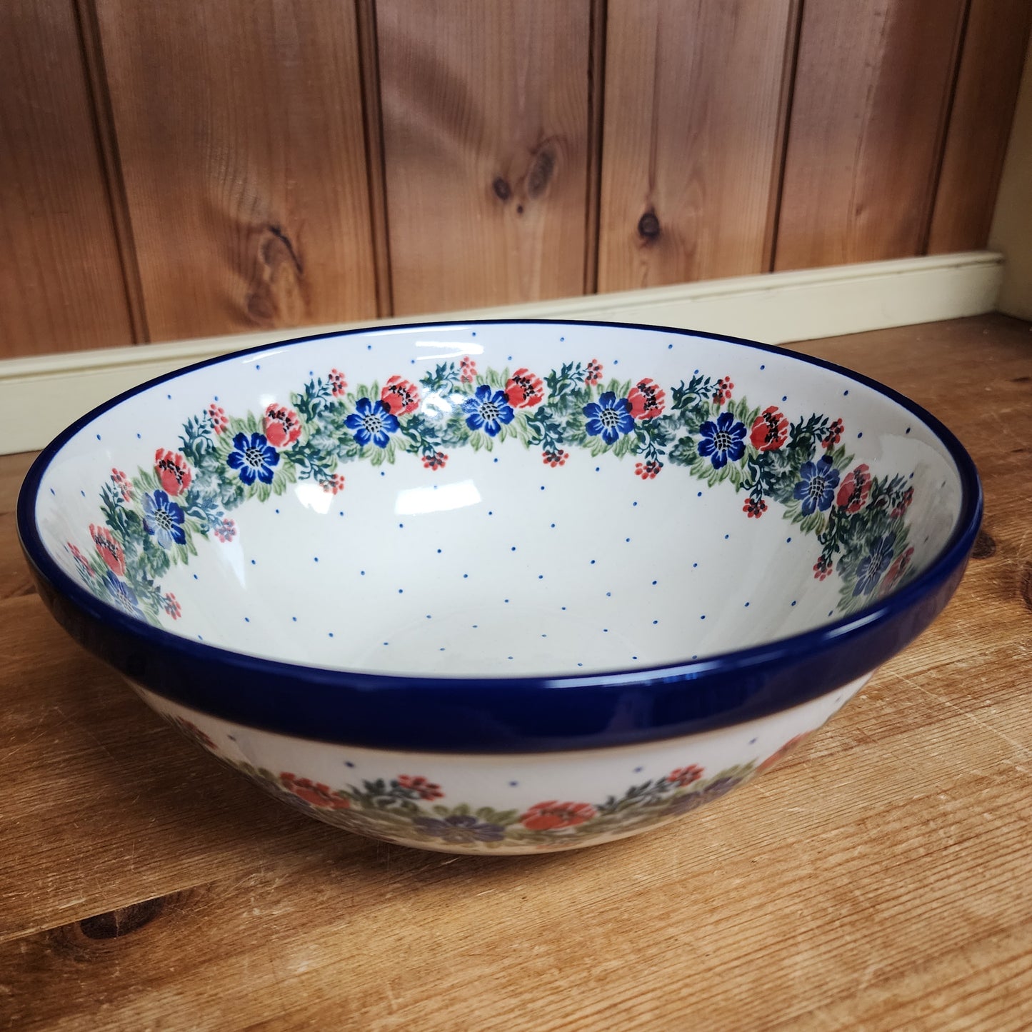 Bowl ~ Nesting ~ 9" W 056-1535X Garden Party  8 cups