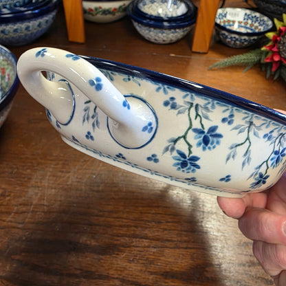 Baker   Round w/ Handles   8"   2524X ~ Clover Fields