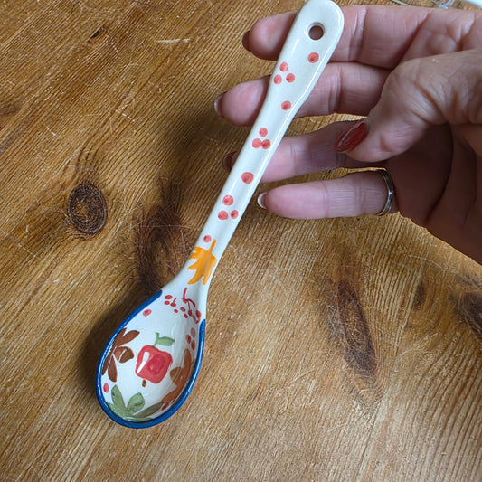 Spoon 6.5" ~ Hedgie apple