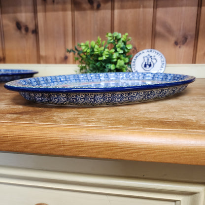 Platter   Oval   10' X 14.5" 614-2533X  Maple Harvest pf0526