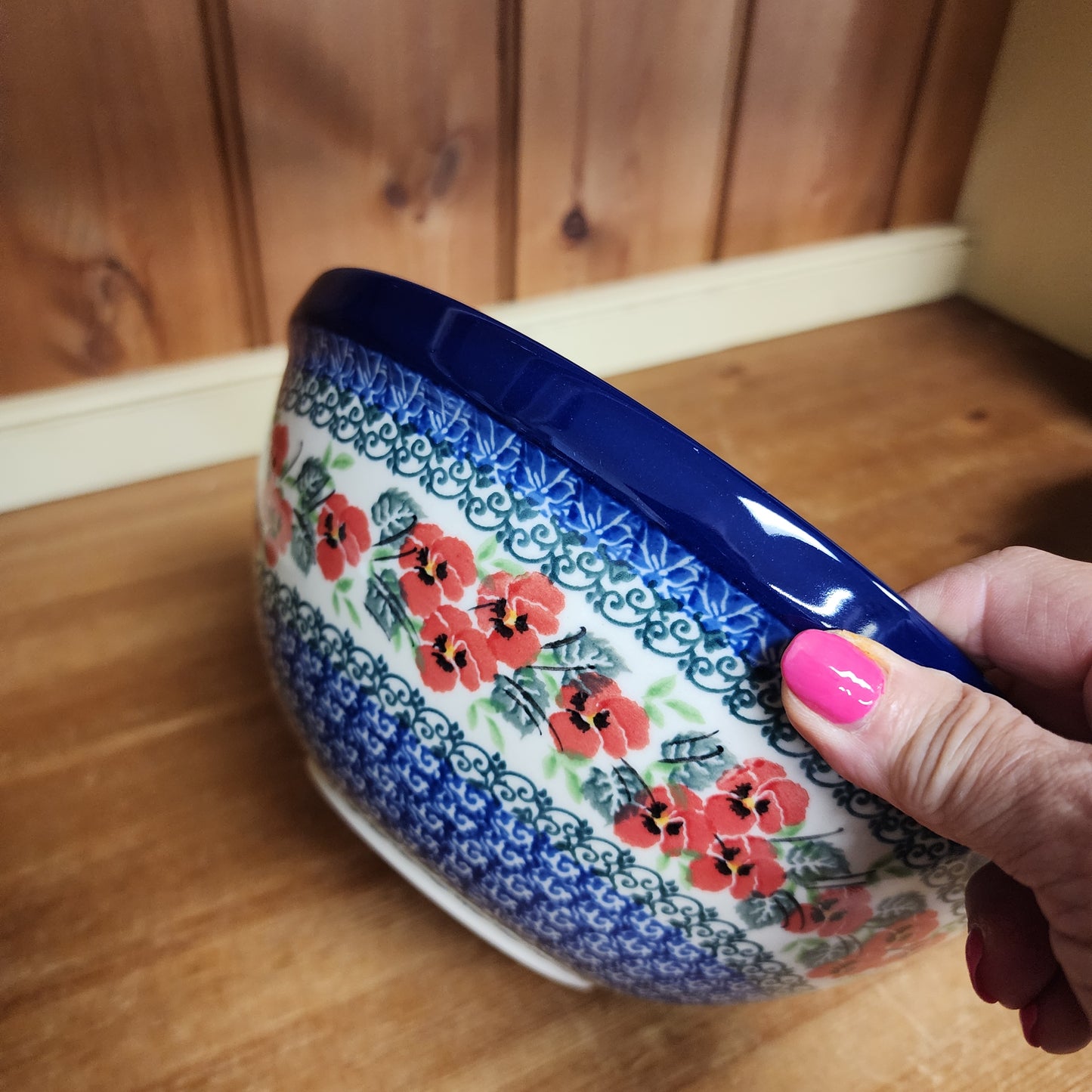 Bowl ~ Nesting ~ 9" W 056-2538X pf0425  8 cups