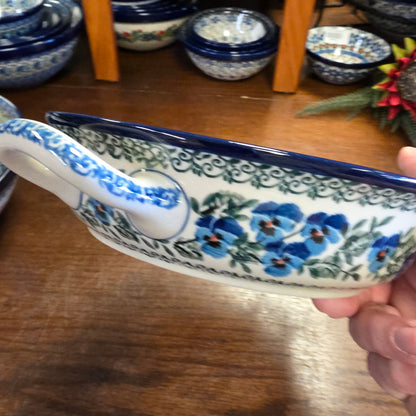 Baker   Round w/ Handles   8"   2273X ~ Winter Viola