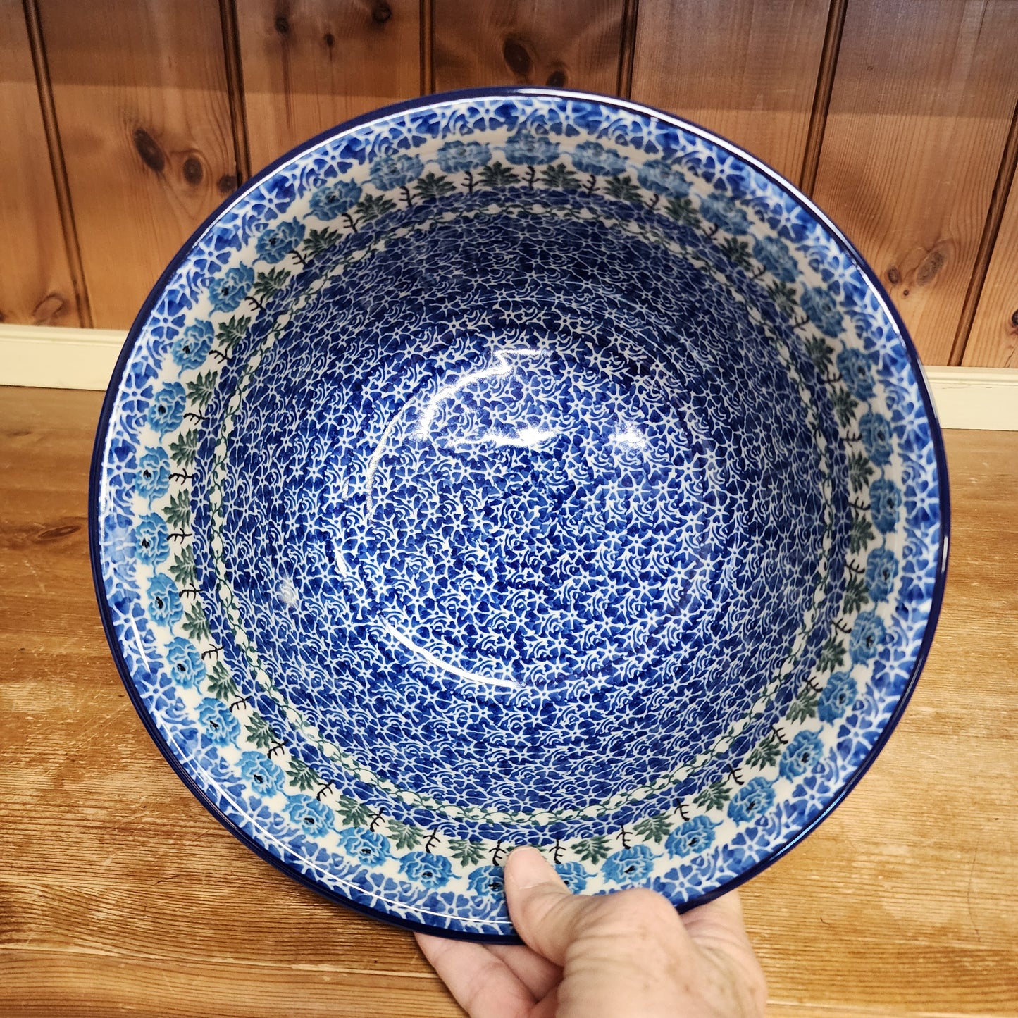 Bowl   Deep Mixing   4 Qt.   1390X ~ Antique Rose