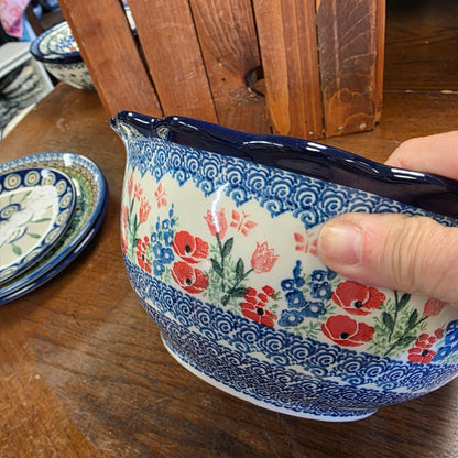 Bowl   Scalloped Edge  628-3220X  Whimsical Garden pf0526
