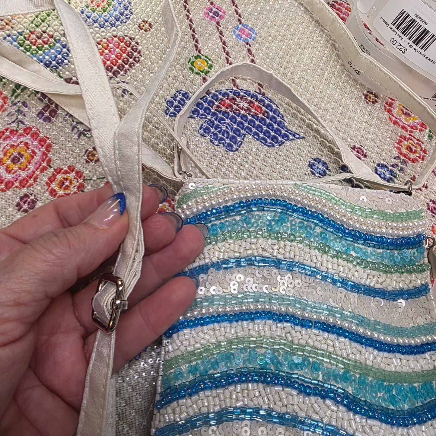 Club Bag Making Waves / Crossbody Bag purse