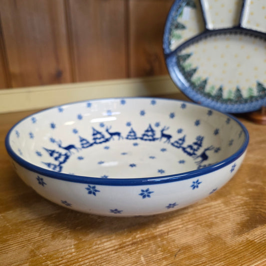 Bowl   Serving   9" B91-1931X  Snowy Pines pf0526