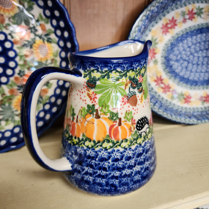 Pitcher 3 cup 5.5"h  ~ Fall