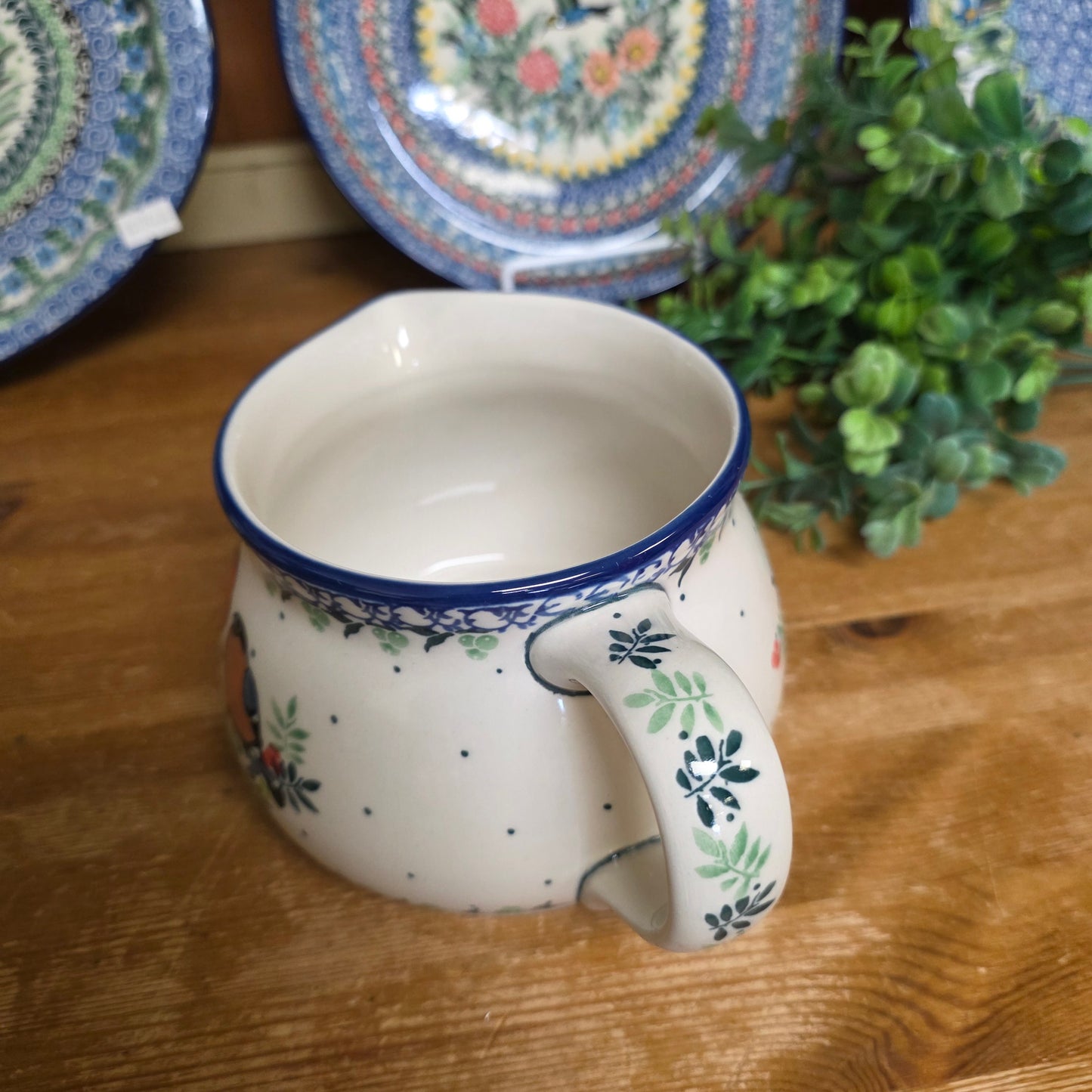 Pitcher 4 cups ~ U5188 Birds M Starzyk