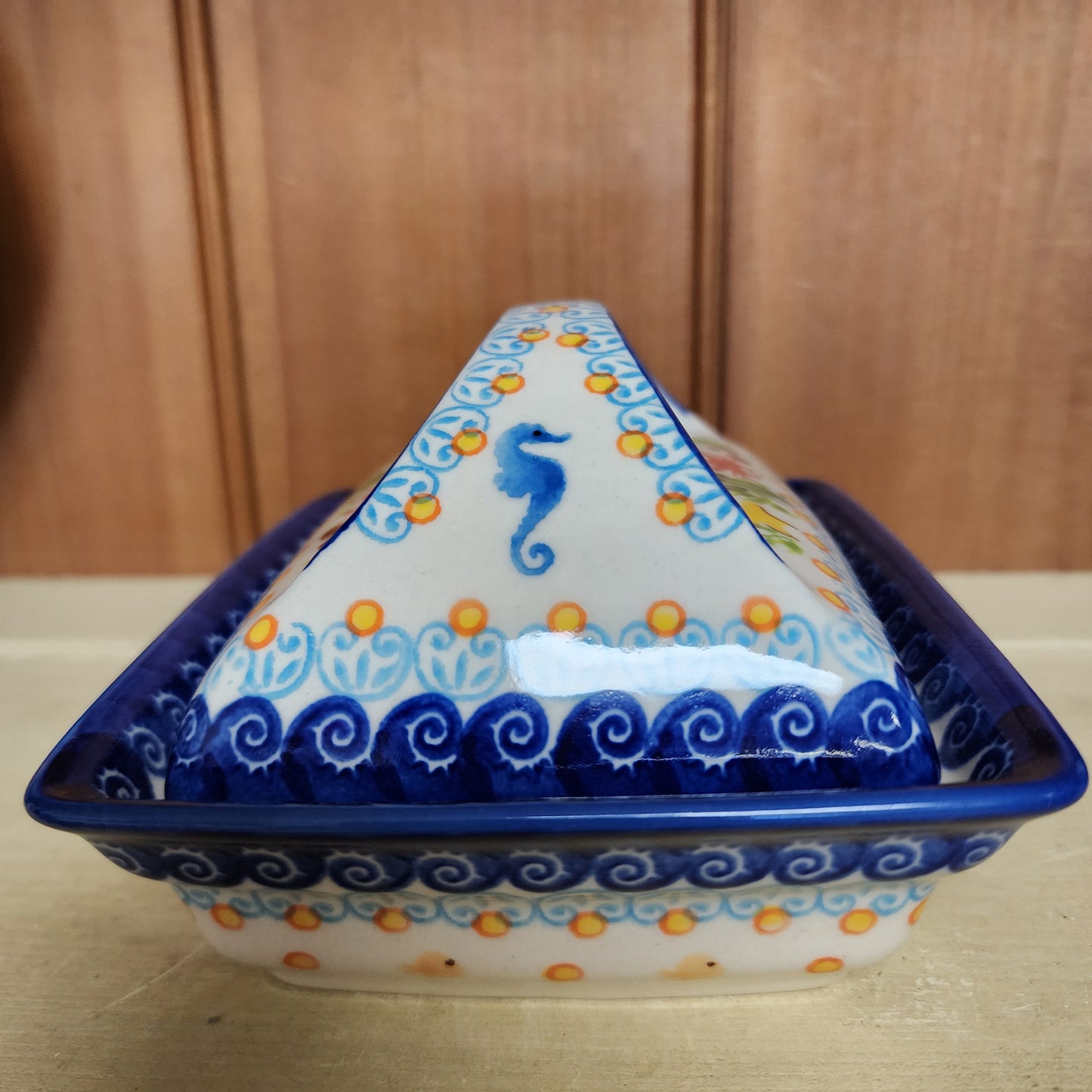 Butter Dish Crab Sealife 884