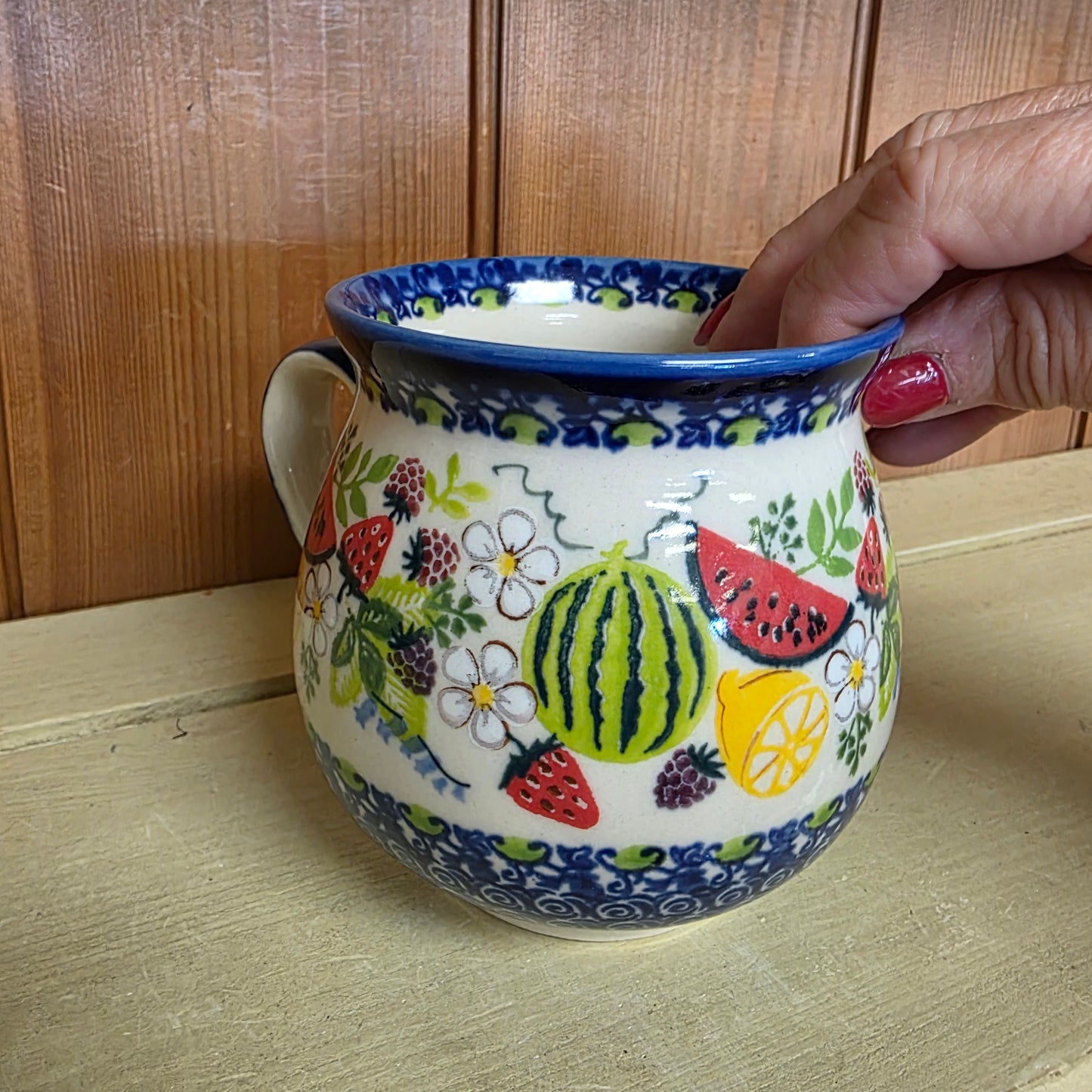 Mug 18 oz Fruit / 1143