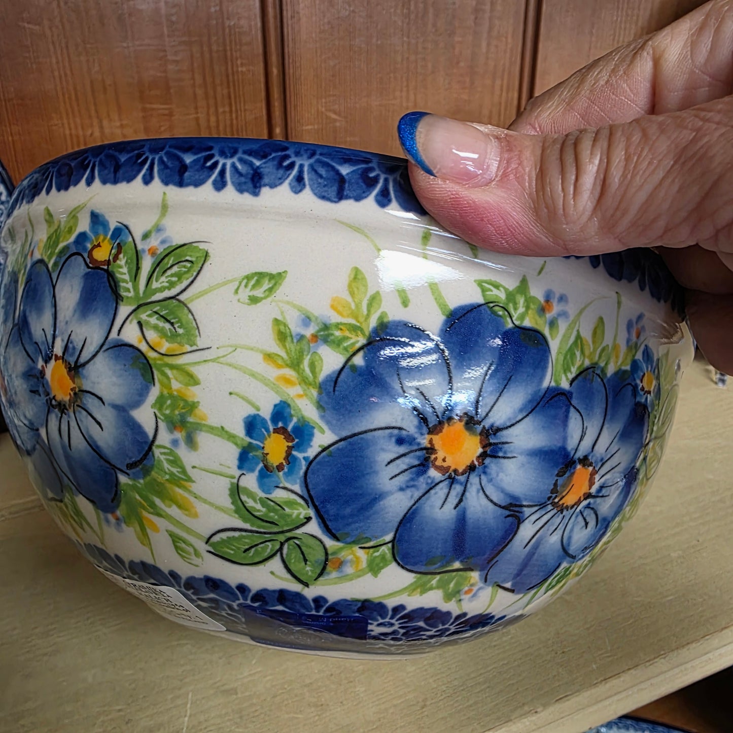 Bowl ~ 7.5" ~ Big Blue 1280