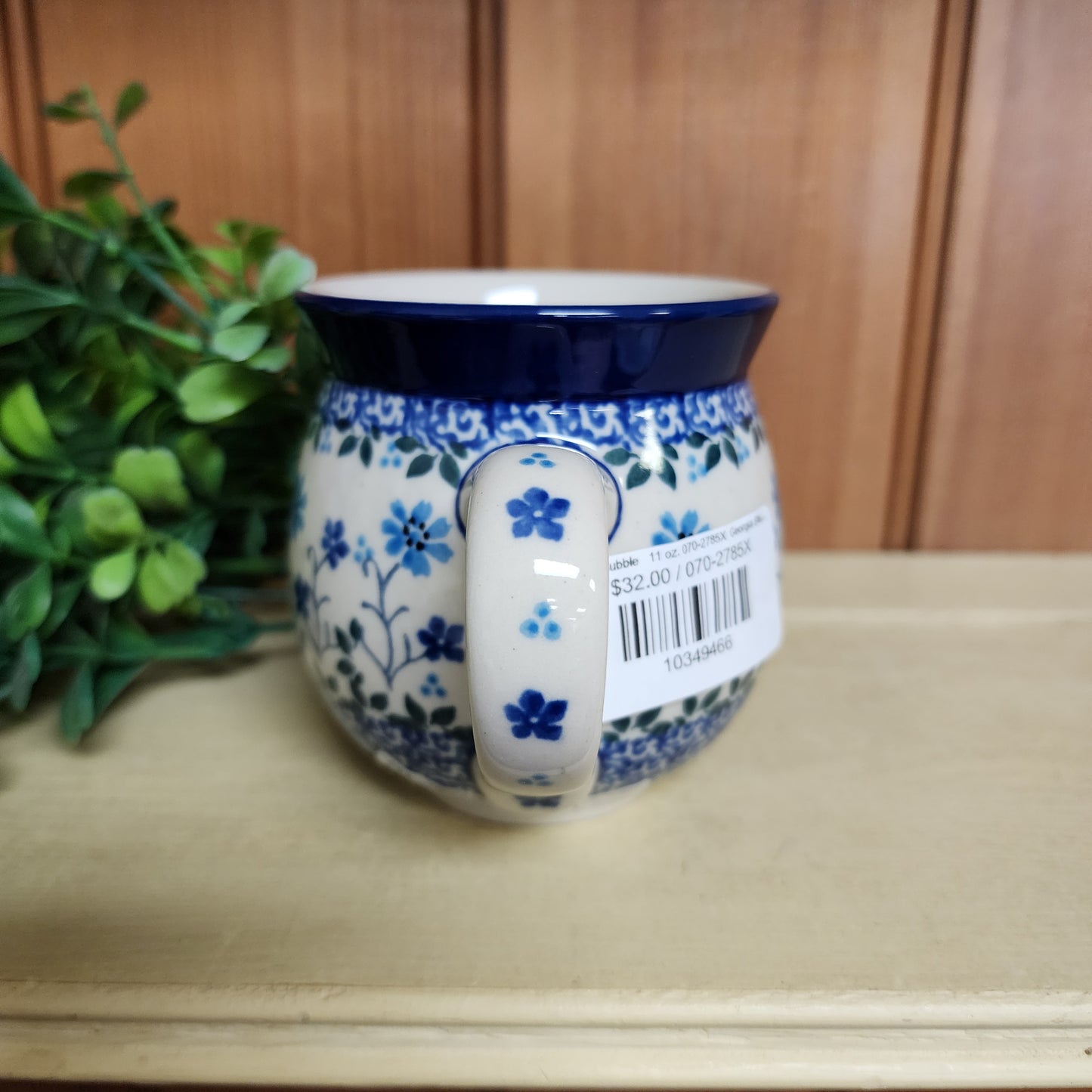 Mug   Bubble   11 oz. 070-2785X  Georgia Blue pf0526