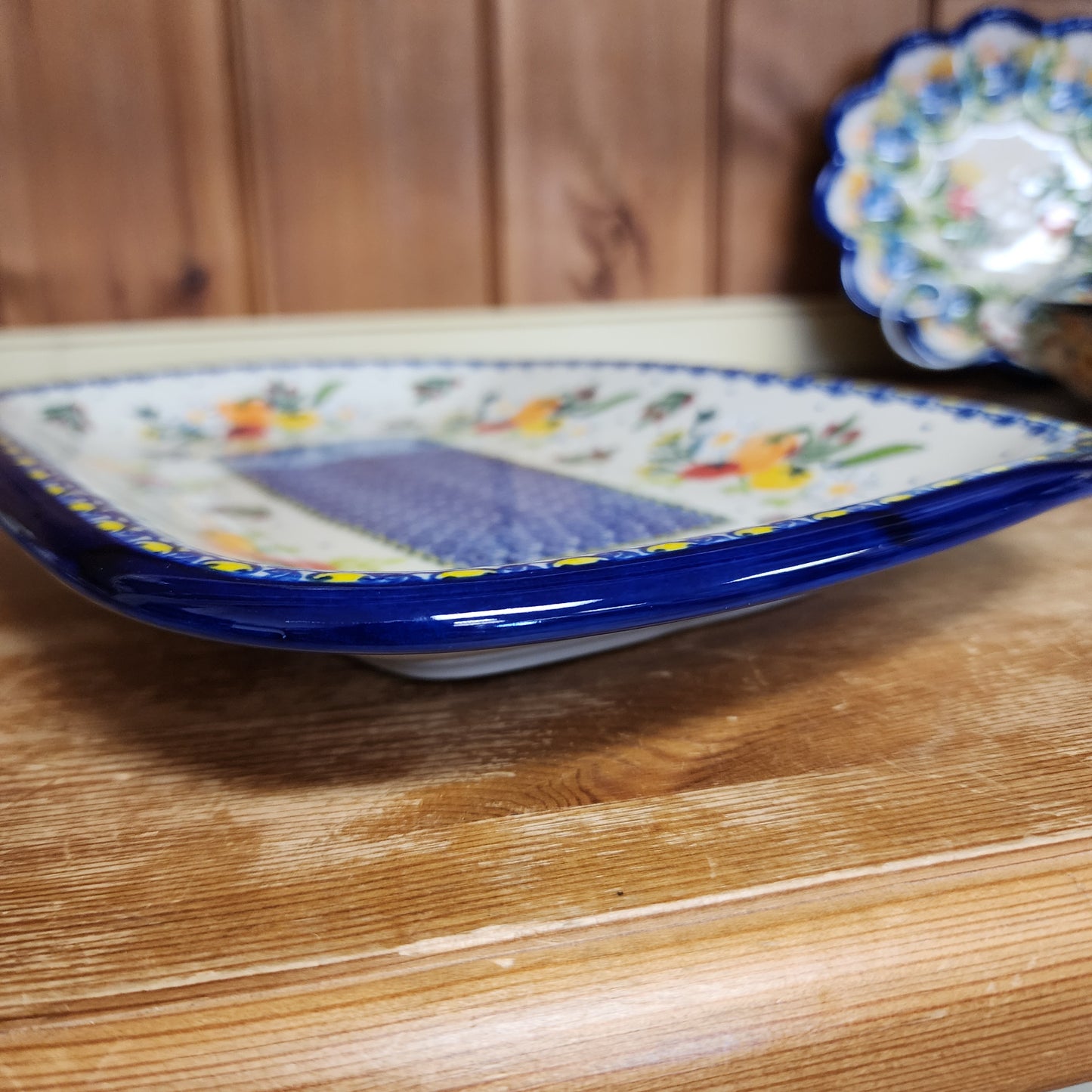Platter 13"x9" Rectangular Vegie 1142