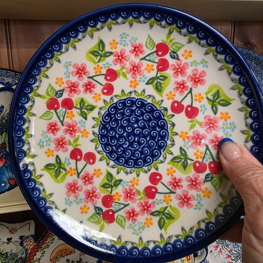 Plate 7.5" / Cherries 1080