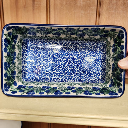 Baker ~ Loaf Pan ~ 7.75"w X 8"L 1413X ~ Huckleberry