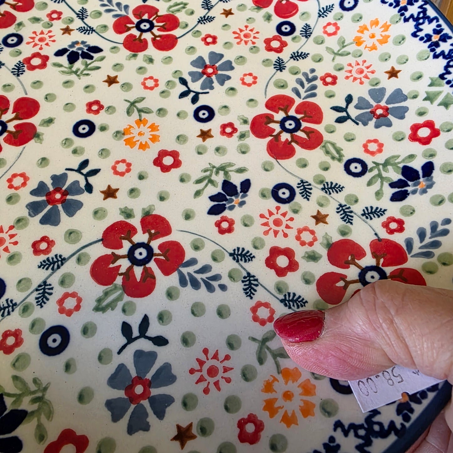 Plate ~ Dinner 10"  Prairie Bloom eo34