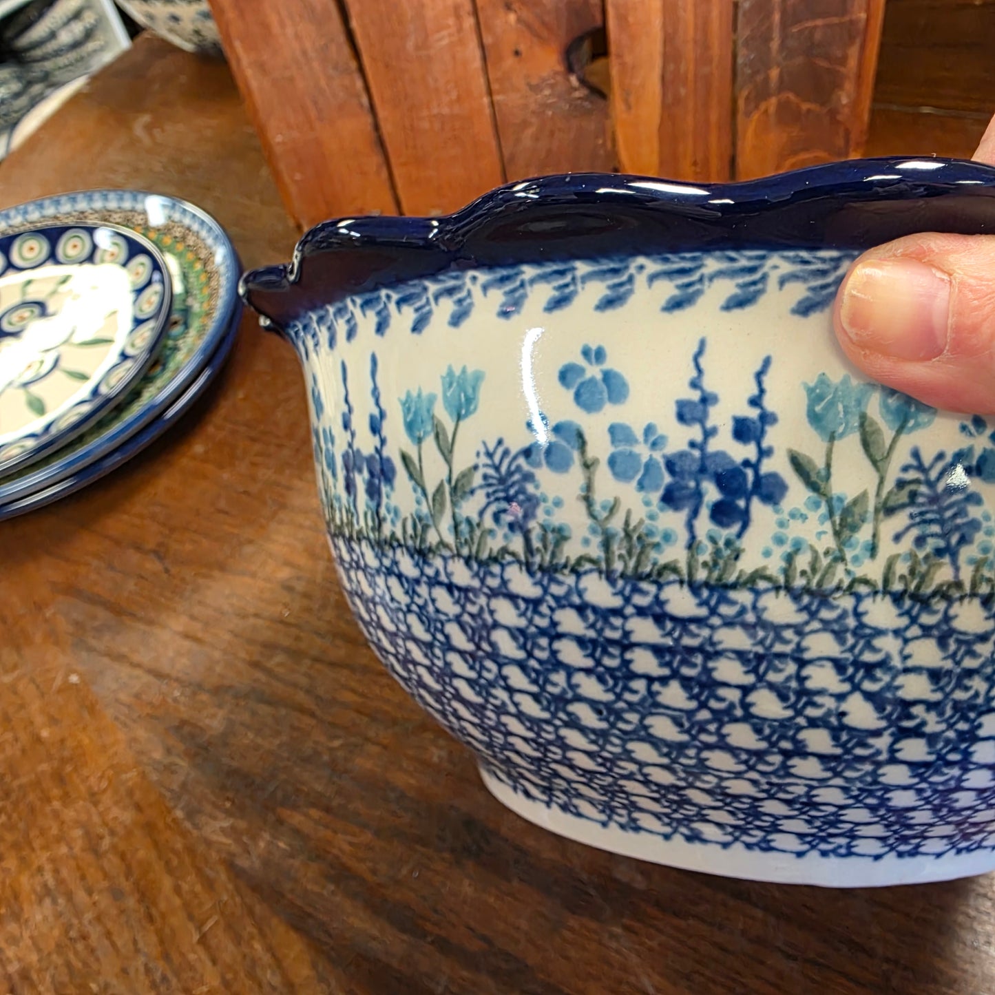 Bowl   Scalloped Edge  628-2898X  Little Gems pf0526