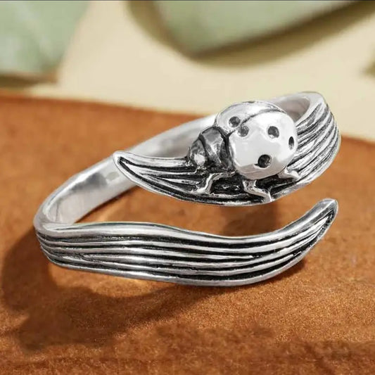 Jewelry ~ Ring Ladybug / sterling