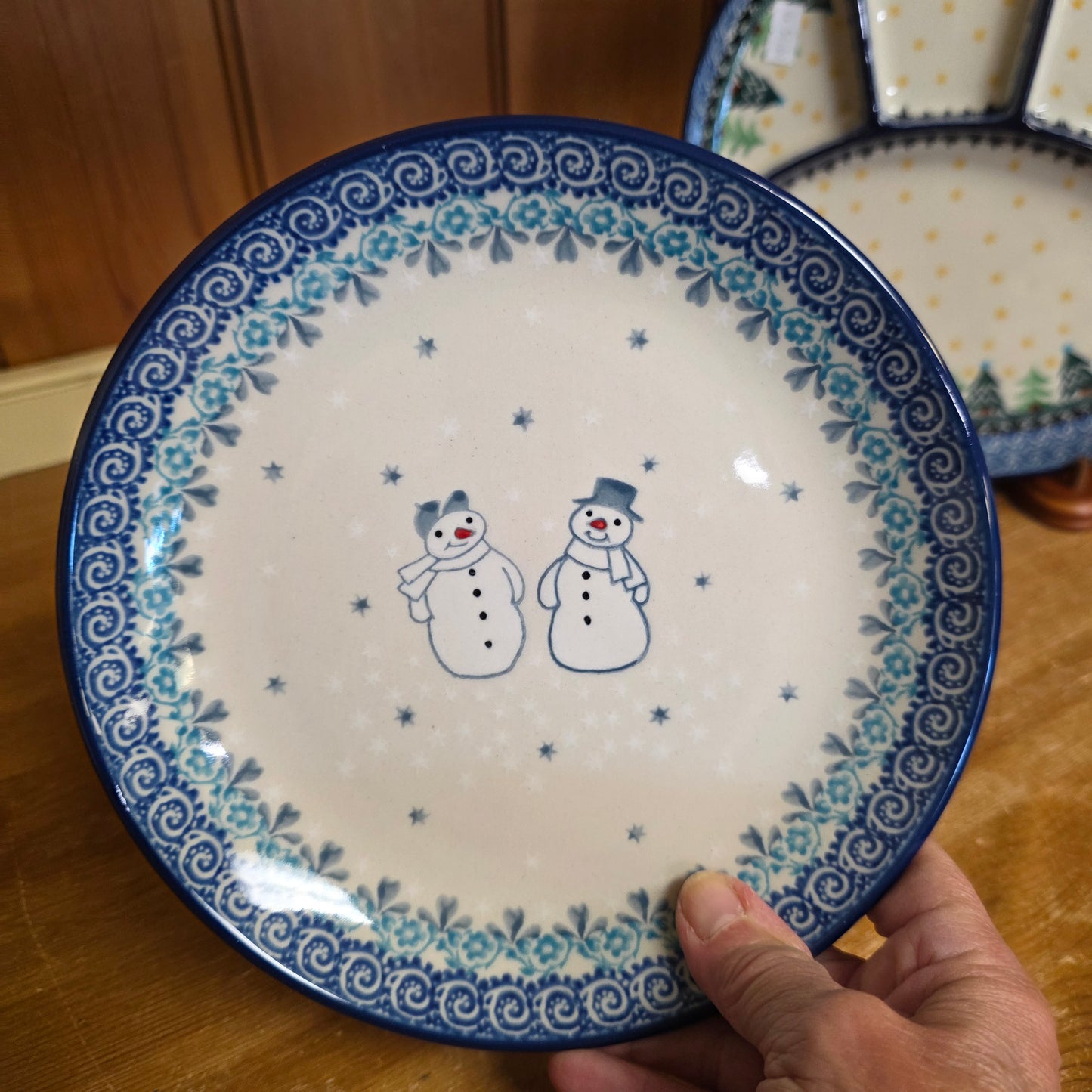 Plate   7.75"  086-2793X  Frost & Flurry pf0526