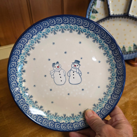 Plate   7.75"  086-2793X  Frost & Flurry pf0526