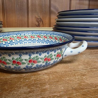 Baker   Round w/ Handles   8"   U5179 ~ U3