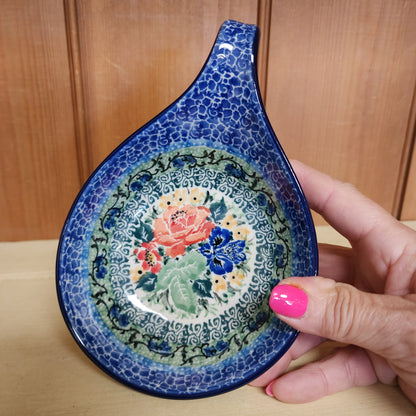 Bowl condiment w/handle  ~ Spoon/Ladle Rest ~ 4.5" 174-U4400 pf0425