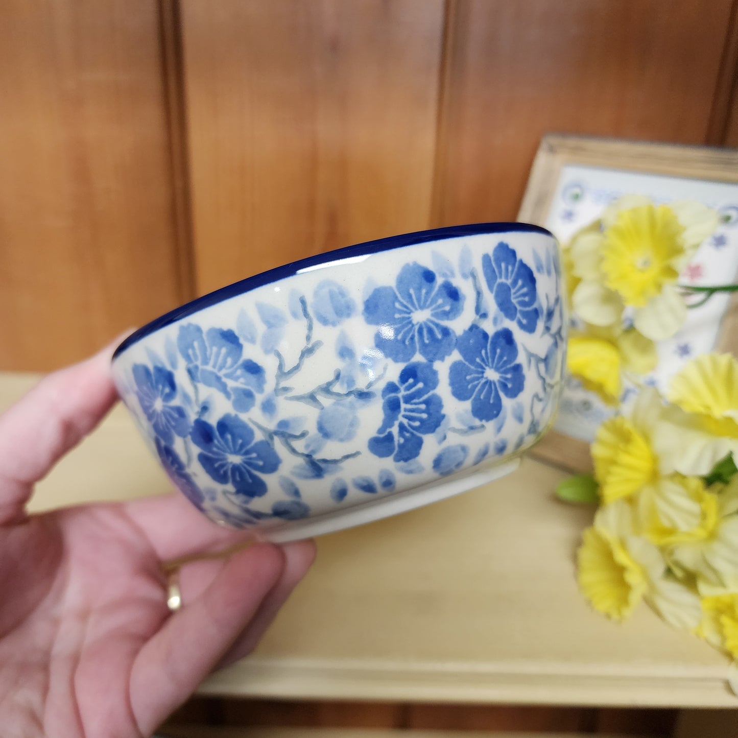 Bowl ~ Ice Cream ~ 4.5" 017-3428X Timeless Blue PF0526