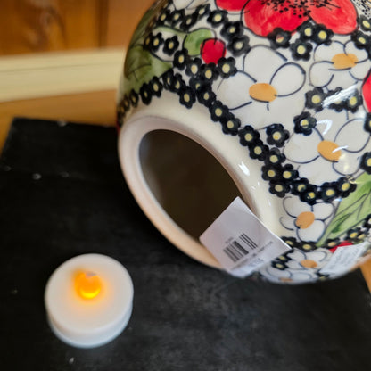 Jack o Lantern ~ IM02 7" Luminary black and red
