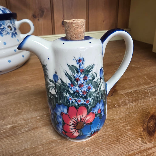 Pitcher ~ Olive oil 10 oz / RBG Bold  with cork