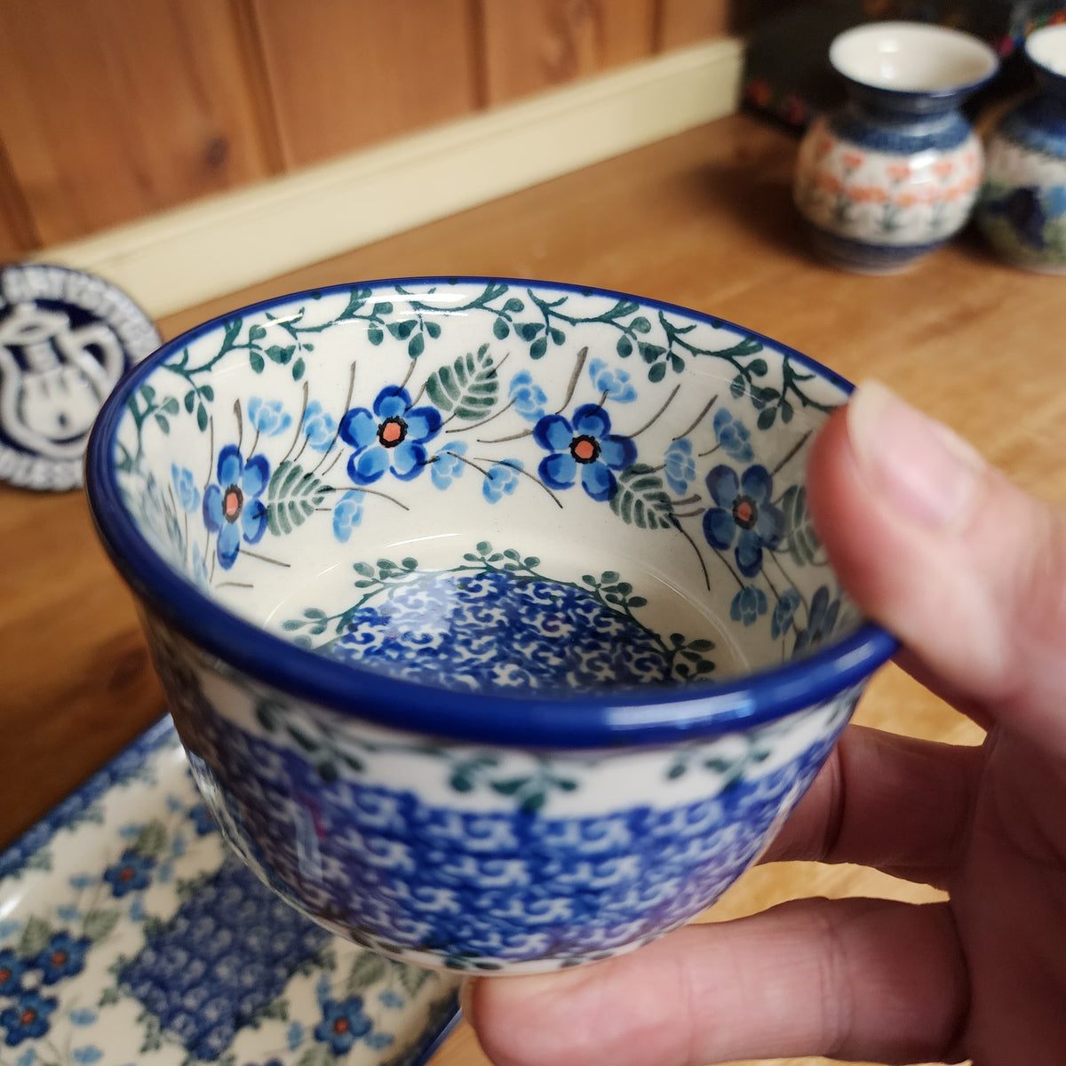 2 pc / Tray & Ramekin 2272x Parisian Posies
