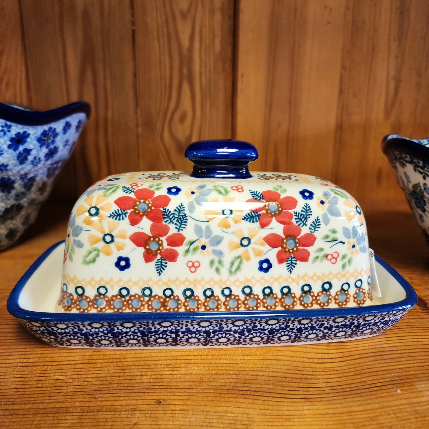 Butter Dish ~ Posies DPLC