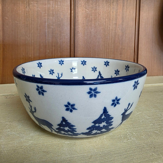 Bowl   Ice Cream   4.5"   1931X ~ Snowy Pines