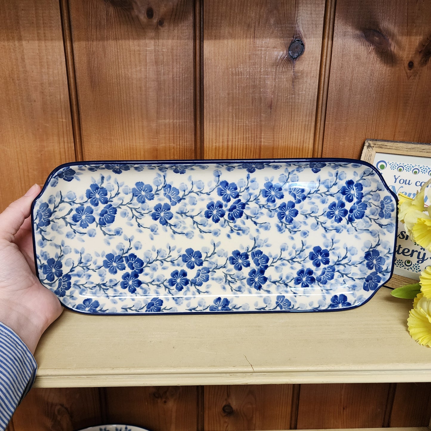 Tray ~ 5.5" x 12" 410-3428X Timeless Blue PF0526