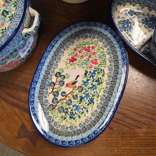 Oval Platter ~ Small 10.5" x 7.3"    G69-U5098  U4 pf0526
