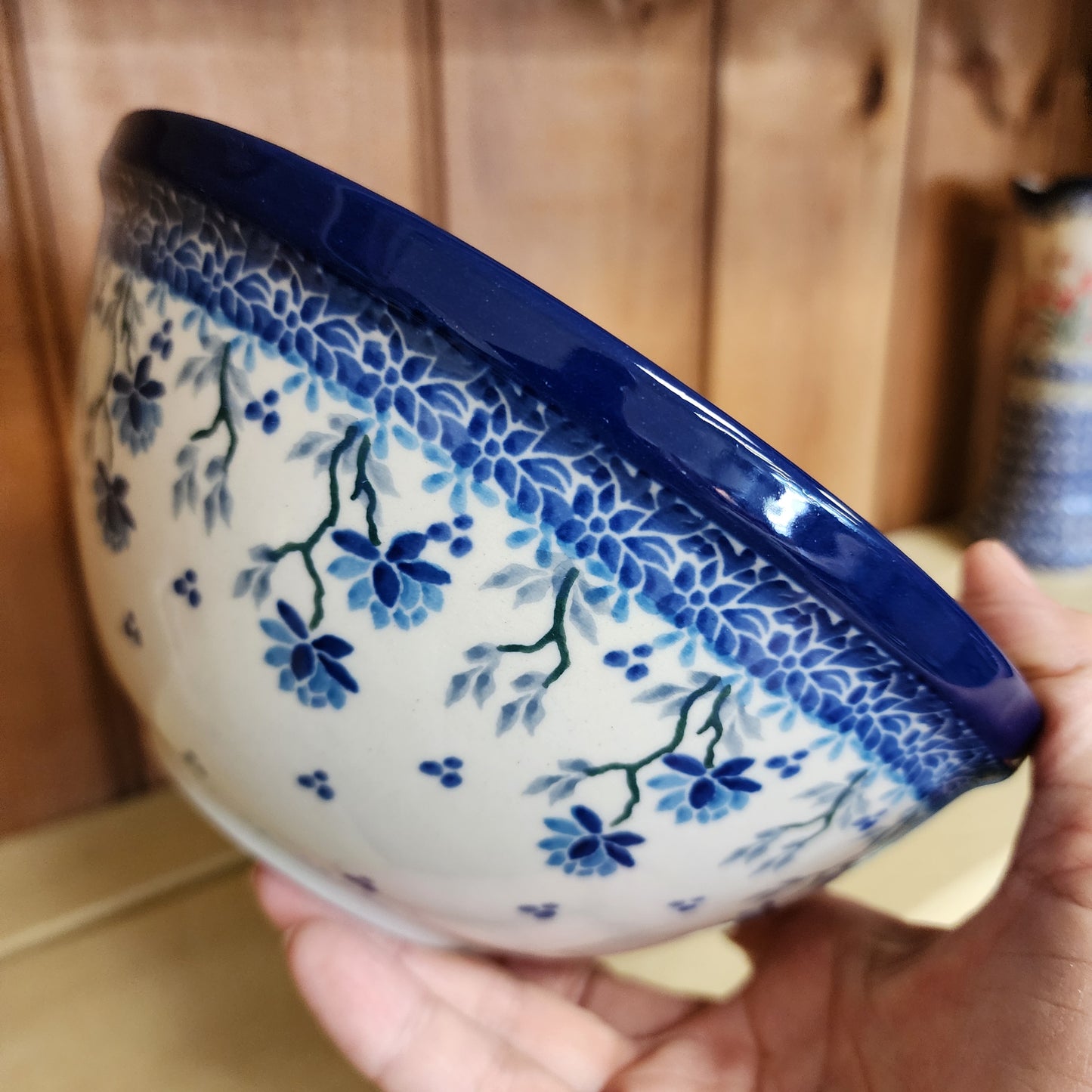 Bowl   Nesting   7.75" W   2524X ~ Clover Fields