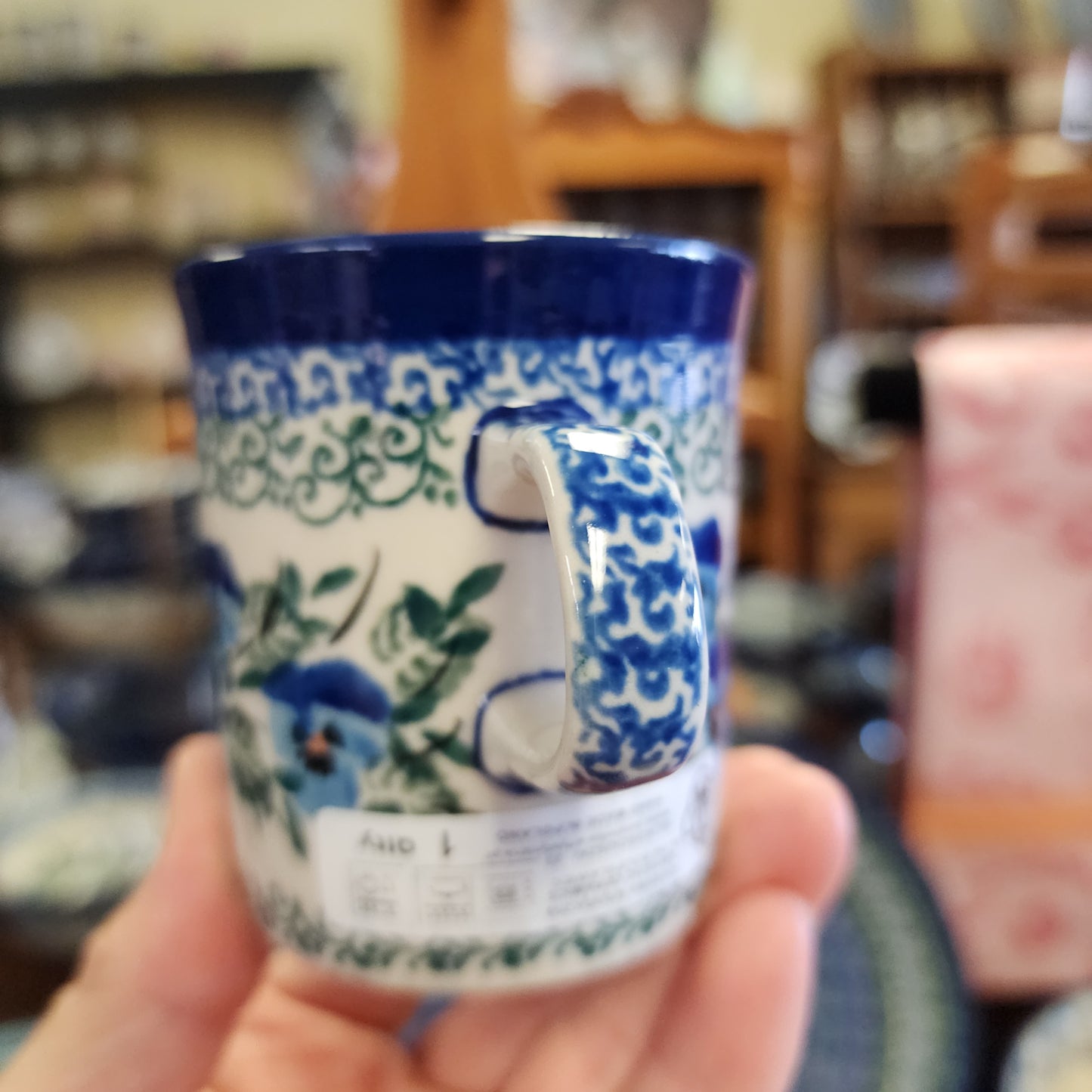 Mug ~ Espresso ~ 5 oz Xsmall cup 2273X ~ Winter Viola