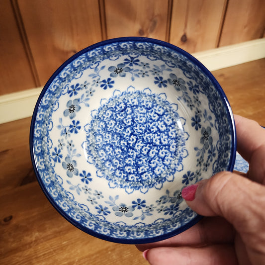 Bowl ~ Ice Cream ~ 4.5" 017-2333X Blue Horizon 1.4 cups